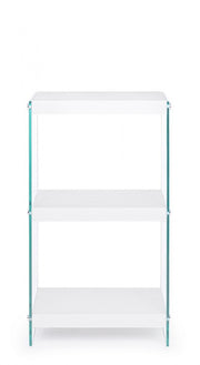 3p Line Wood White Library