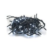 Weihnachtslichter Leichte Kette 500 LED Weiß Kälte 25 + 5 mt C/Außenspiele