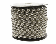 1000 x 0,8 cm glänzende Plastikperlen Girlande