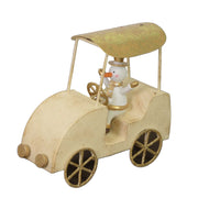 Metallmaschine mit goldener Schneepuppen -CM16X7H15