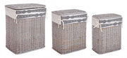 Set3 p.biancheria elegant rett Grigio