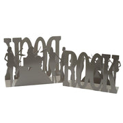 Rockmetallhalter 1-2 Tortora CM35X12H24