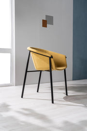 2x Fabric Stuhl 58 cm x 56 cm H. 79 cm