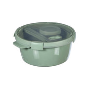 Runde Lunchhalter Curver Smart to Go Eco, grüne Farbe