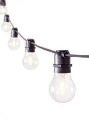 Helle externe leichte Kette 10 transparente LEDs 8,4 m