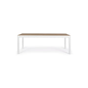 Outdoor-Tabelle 200-300x95x74H Weiß