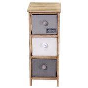Brenda Schrankkiste der Schubladen Knopf 3 Schubladen CM26X32H63