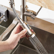 Küchenmischer mit verchromtem gefrorenem verchromtem Griff L 35 x P 9 x H 54 cm