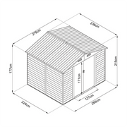Chalet House 278 x 238 x H215 cm