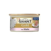 Gourmet Gold Mousse Kätzchen mit 85 Gramm Kalbspurina