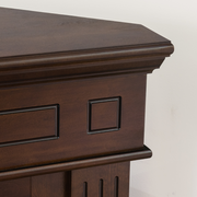 Bioethanol -Bioethanne -Kamin vom Boden am Ecke Ford Brown L110 x P45 x H100