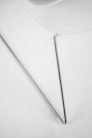 2x Polypropylen -Sessel hellgrau 85 cm x 74 cm H. 86 cm