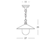 Suspension E27 Weiße Specter Line