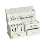 Weißer Holzschreiber CM28X16H21