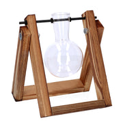 Holzlampen mit Glas 1 Platz CM14H16