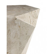 Moderne beige Steintische 60 x 60 x H 50 cm