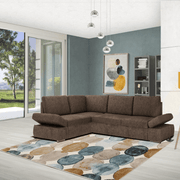 Siena Angular -Sofa mit TU -Ups, die TAPE 267x200x90 sind