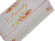 Rechteckige schwarze Holzschachtel CM29X10H6