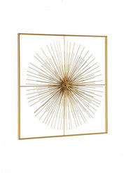 2x Wanddekoration Auriel 51x51