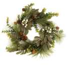 Runde grüne Plastikkoron CM Ø40