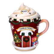 Harzbecher mit gelber LED CM28x23x31