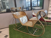 Gold Metallschlitten CM160X84H115