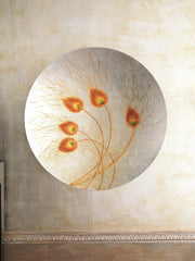 Weiße dekorative Gericht 65x65x1 cm