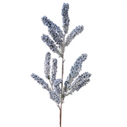 Blue Berry Zweig mit Schnee 80 cm