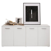 Mehrnutzung weißes Wohnzimmermöbel in Holzholzholz 180x80x45 cm