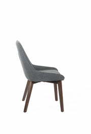 4x Fabric Stuhl 62 cm x 49,5 cm H. 87 cm