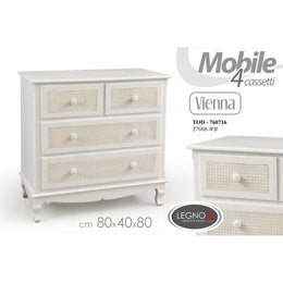 Como Bianco Beige Wien schäbig 80 x 40 x 80 h cm