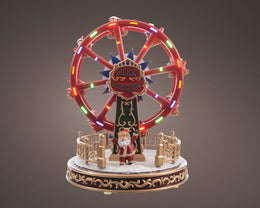 Stabile Kunststoff -LED -Scenographie für Innenräume 21x21x26.4 cm