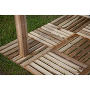 Holzfliesen 50x50 cm