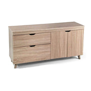 Low Room Möbel Tiefenfernseher 140x cm 38 x 62 h Eiche