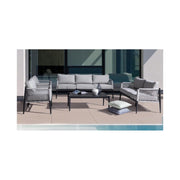 Calypso Gartentisch Anthrazit 110x60 cm