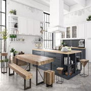 Garrett 45H CM Industrial Metal Stool CM