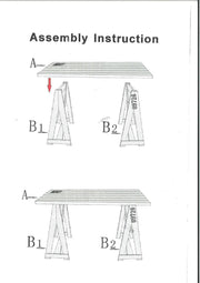 Rechteckiger natürliches Holz Tabelle 60 x 150 x H 77 cm