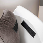 2x Polypropylen -Sessel dunkelgrau 85 cm x 74 cm H. 86 cm