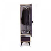 Schlanke Kamera -Eingangsgarderobe Porta -Boardkleider 45 x 45x x 182 H Effez