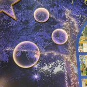 Kreis Ø37cm LED Light Holz