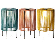 Solartischlampe in Eisen