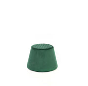 Pouf Velvet Metal Green 46,5 x 46,5 x H 33 cm cm