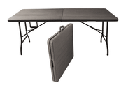 Klapptisch in Holzeffekt PVC