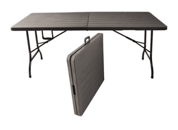 Klapptisch in Holzeffekt PVC