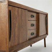 Fernsehschrank 2 Türen 3 Schubladen Sherman Vintage