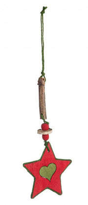 12x Bormio Stella Cuore Pendaglio l