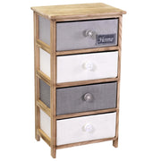 Brenda -Schublade 4 Schubladen CM40X29XH73