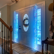 320 mikrolierte RGB -Kaskade 16x20 H100 cm Weihnachtslichter