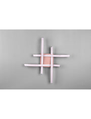 Moderne Deckenleuchte Hashtag Route Rosegold LED 4000k Trio Lighting