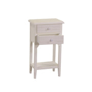 Nürnberg Holzschrank 2 Schubladen +1 Creme Boden CM37X26H70